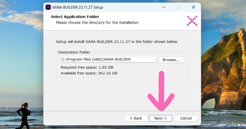 XANA BUILDER インストール