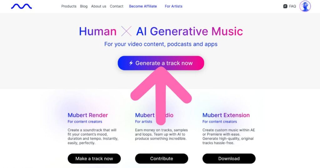 Mubert 料金　使い方
音楽生成AI